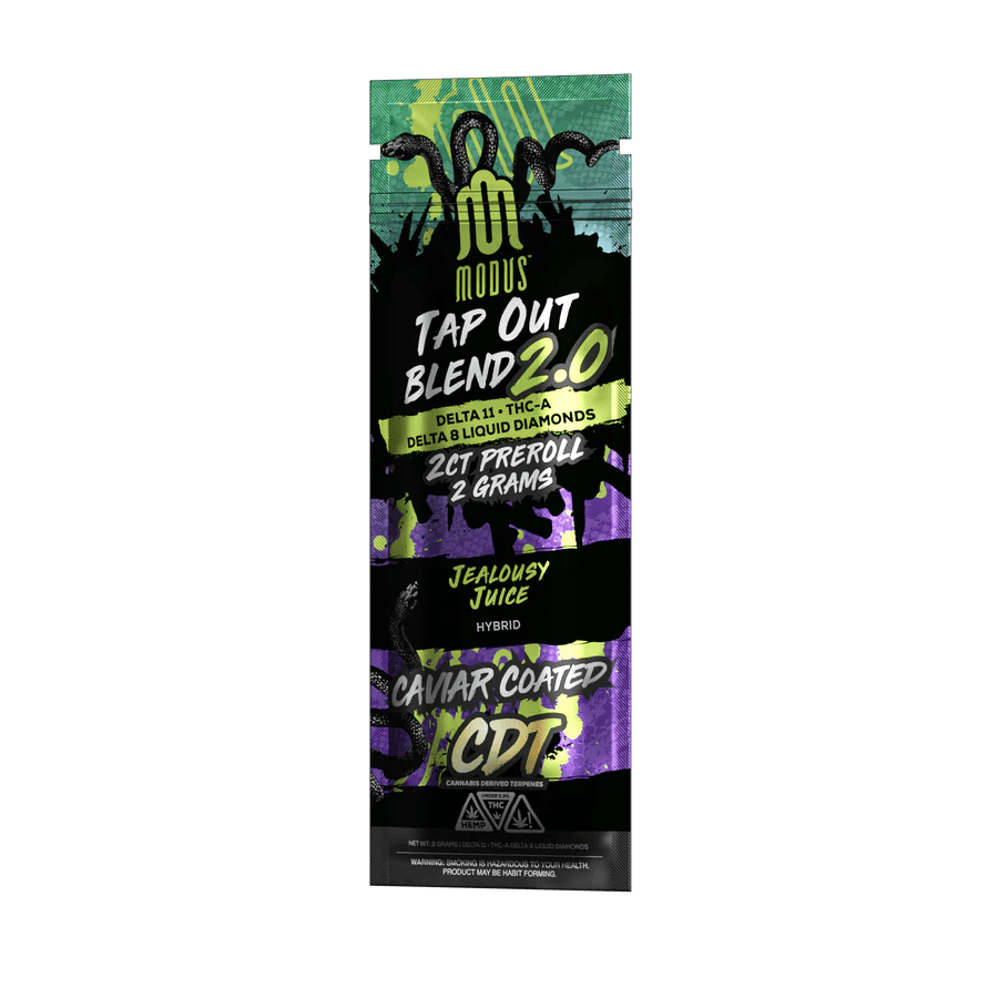 Modus Tap Out Blend 2.0 D11 Liquid Diamonds Pre Rolls 2g (10/pack)