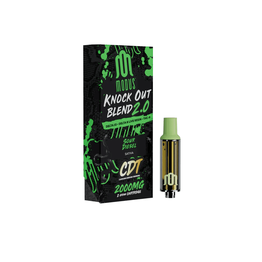 Modus Knockout Blend CDT 2.0 D10 Live Resin Cartridge 2g (5/Pack)