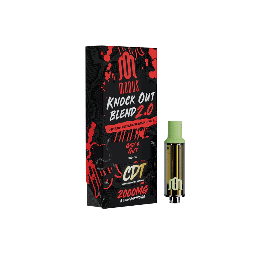 Modus Knockout Blend CDT 2.0 D10 Live Resin Cartridge 2g (5/Pack)