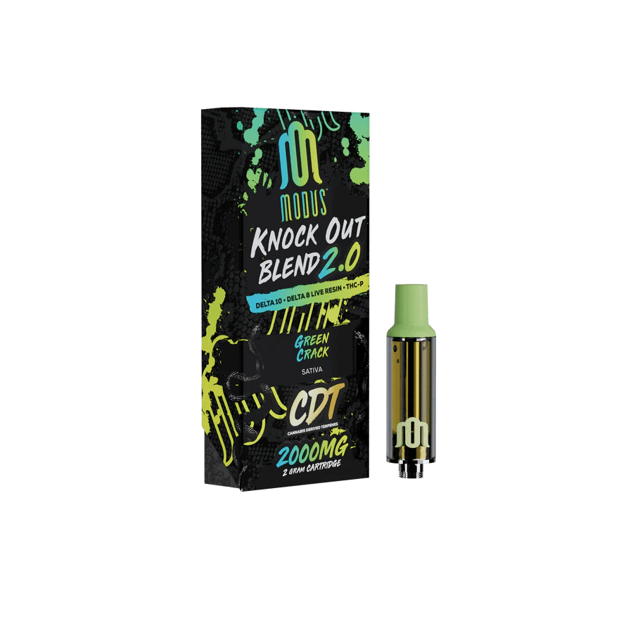 Modus Knockout Blend CDT 2.0 D10 Live Resin Cartridge 2g (5/Pack)