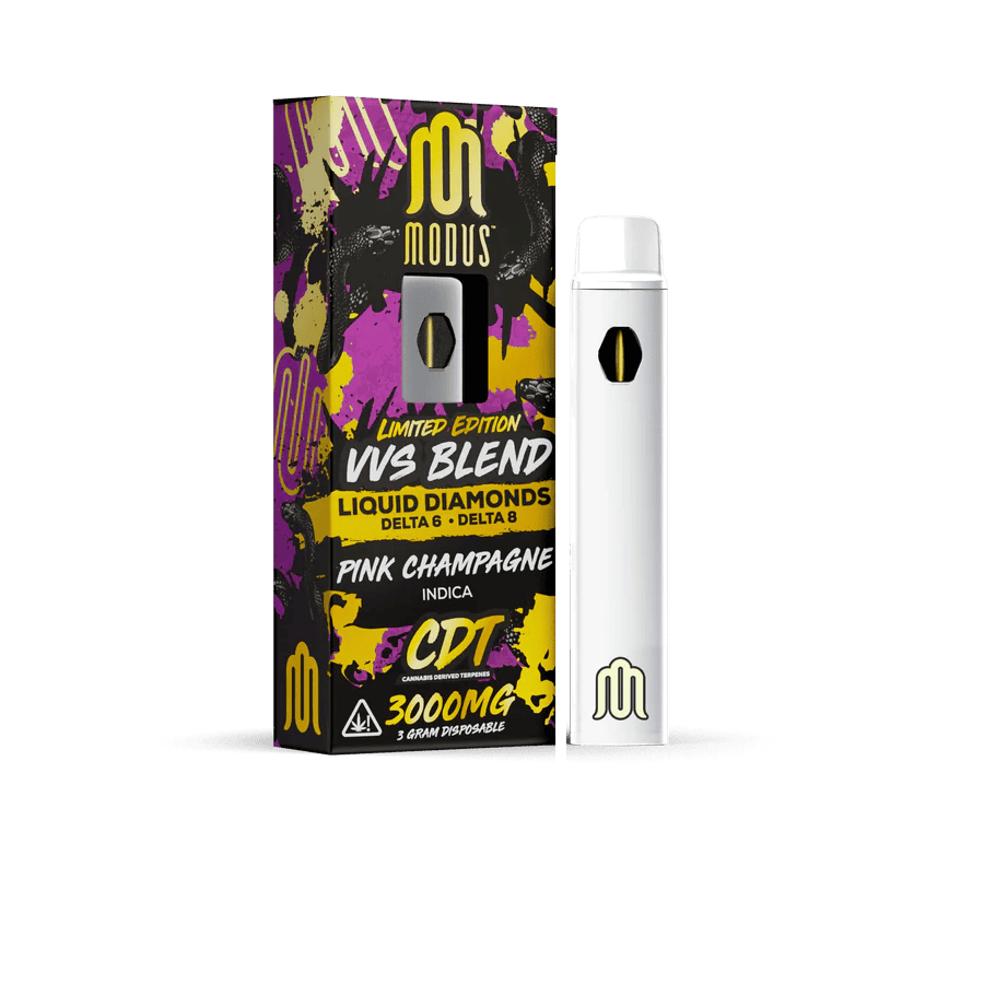 Modus VVS Blend THC-A Liquid Diamonds Limited Edition Disposable 3g (5/pack)