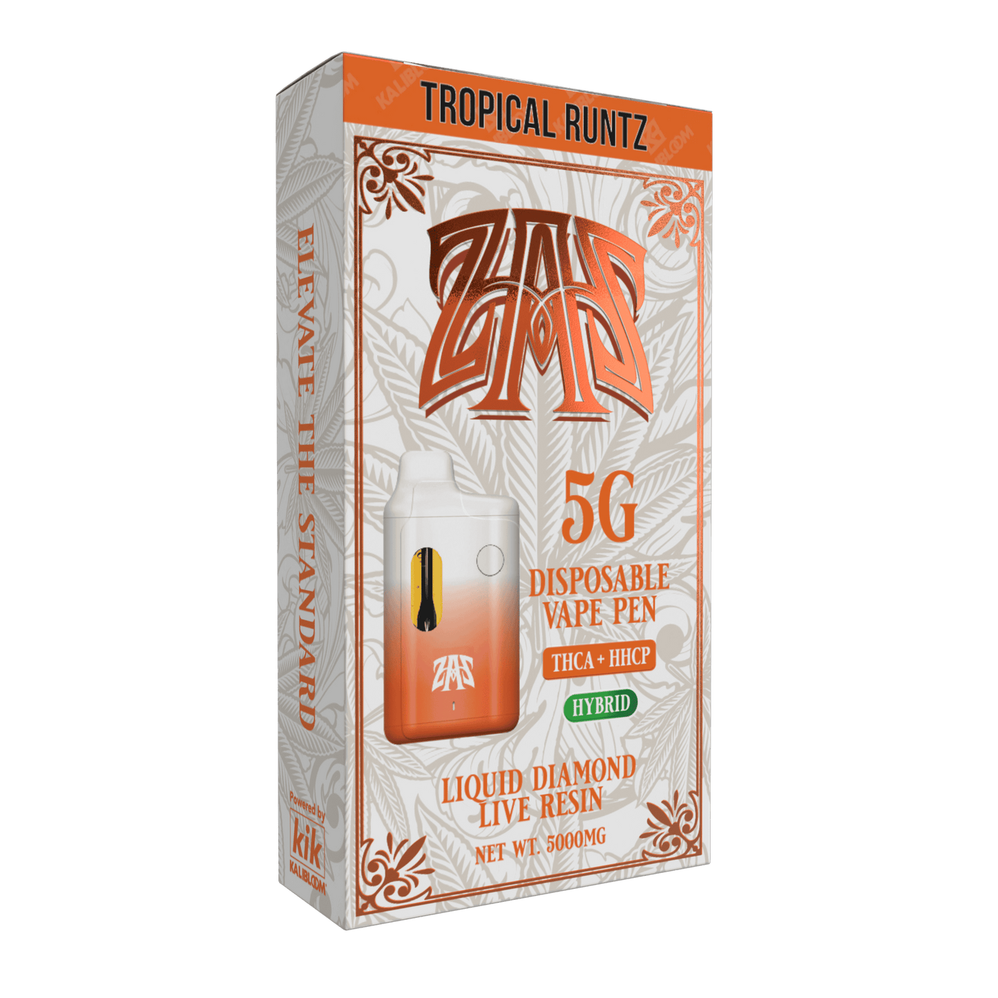 Kalibloom Kik THC-A ZAZ Disposable 5000mg (5/pack)