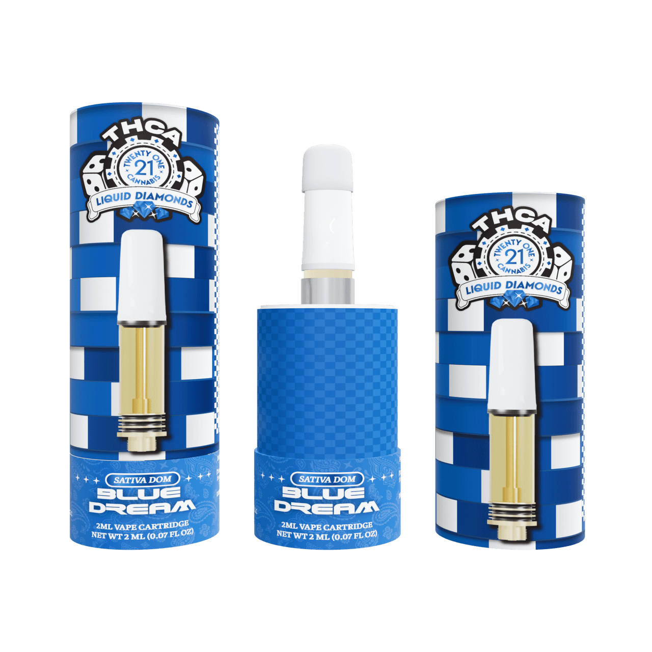 Twenty One THC-A Cartridge 2g (6/pack)