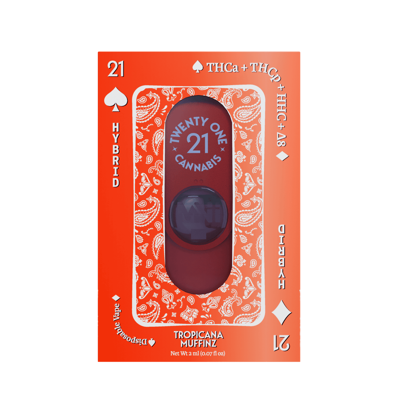 Twenty One THC-A Disposable 2g (6/pack) - Clearance