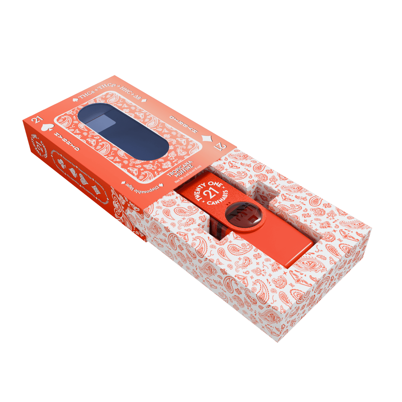 Twenty One THC-A Disposable 2g (6/pack) - Clearance