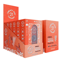 Twenty One THC-A Disposable 2g (6/pack) - Clearance