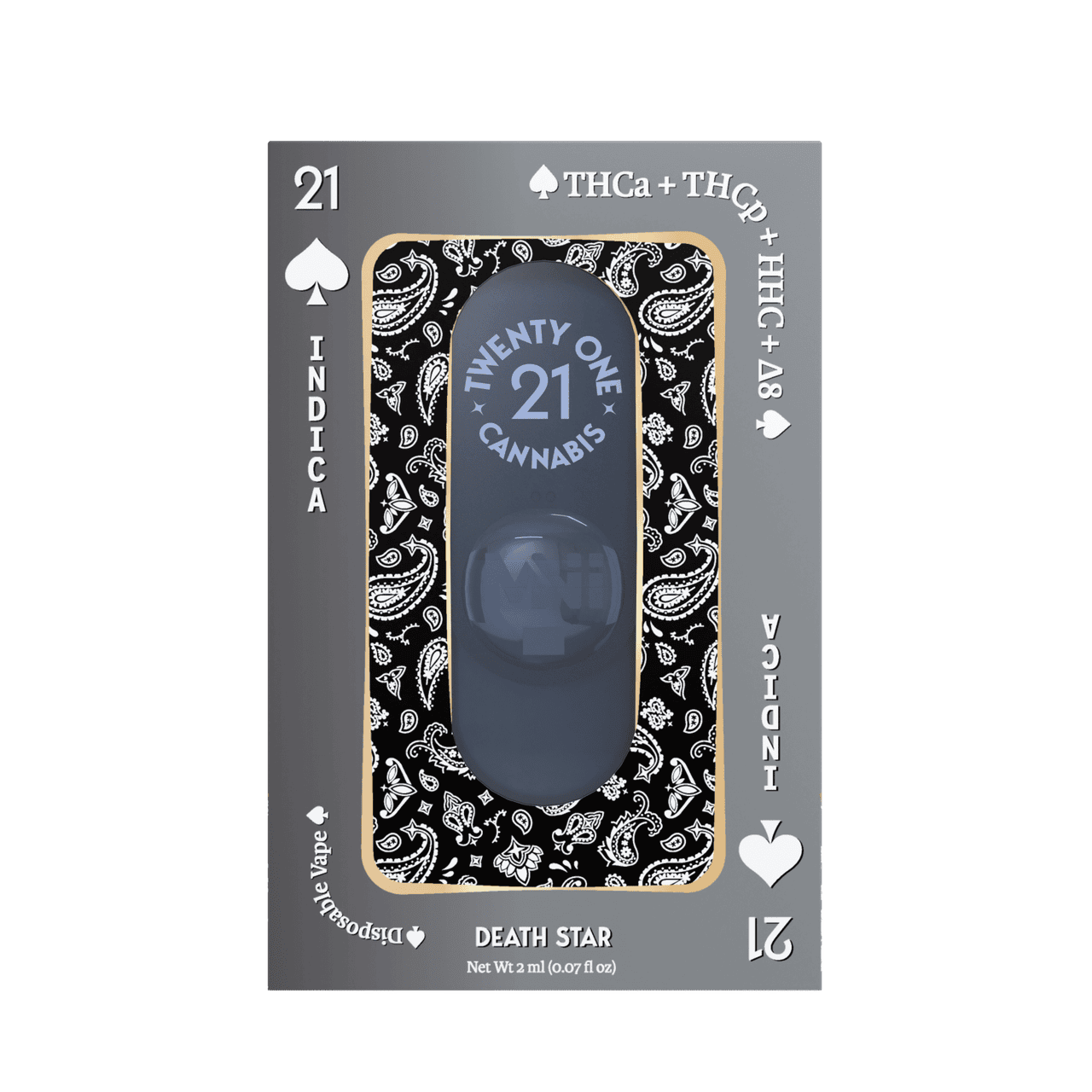 Twenty One THC-A Disposable 2g (6/pack) - Clearance