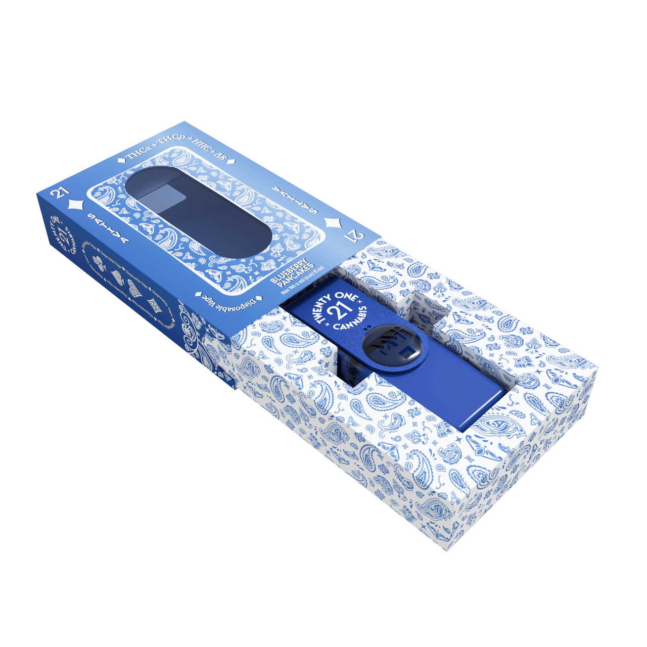 Twenty One THC-A Disposable 2g (6/pack) - Clearance