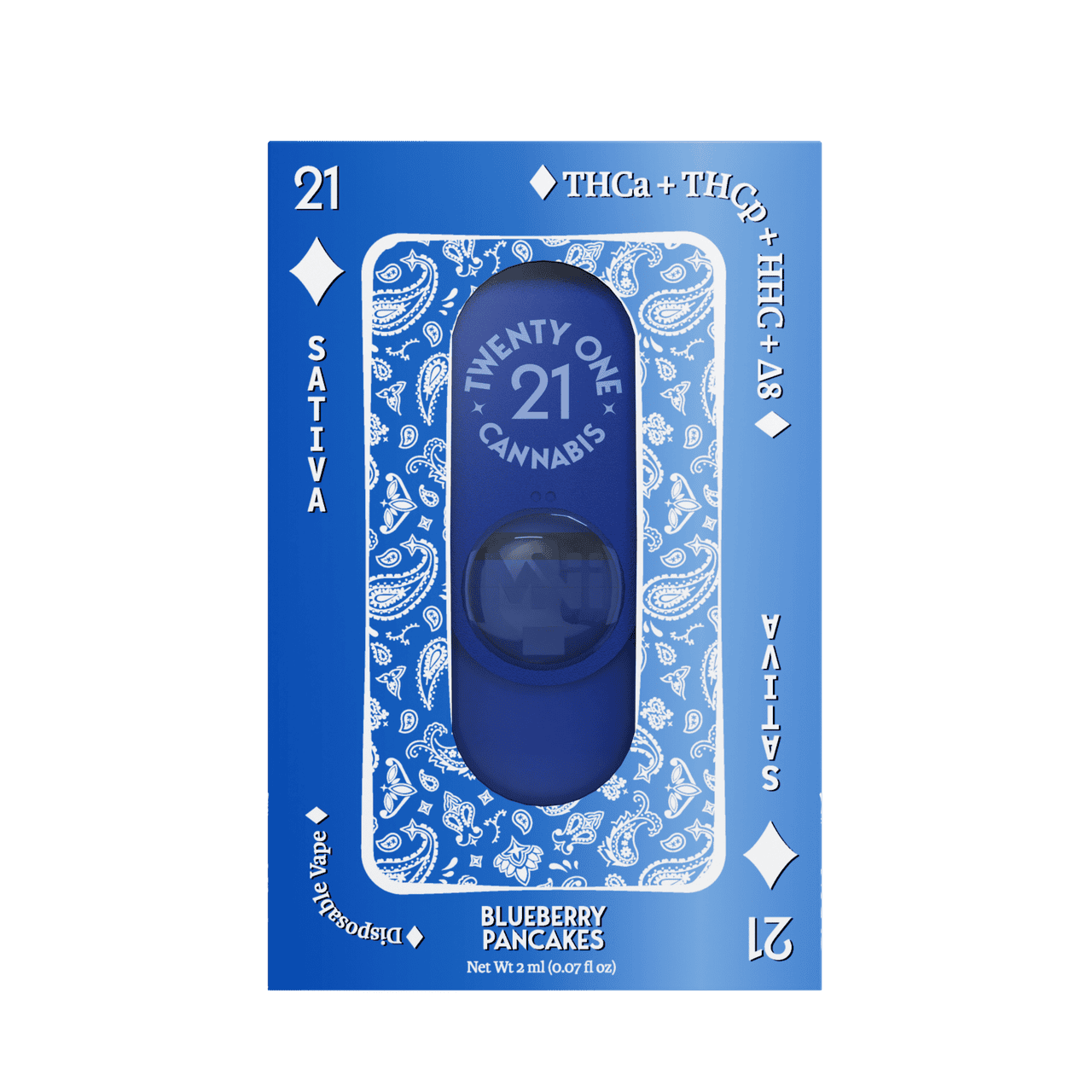 Twenty One THC-A Disposable 2g (6/pack) - Clearance