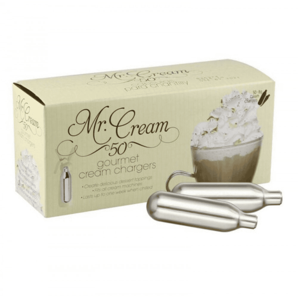 Mr. Cream Cream Chargers (50/Pack)