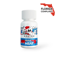 Straight Heat Kratom Extract Tabs Bottle 200mg 10ct (SINGLE)