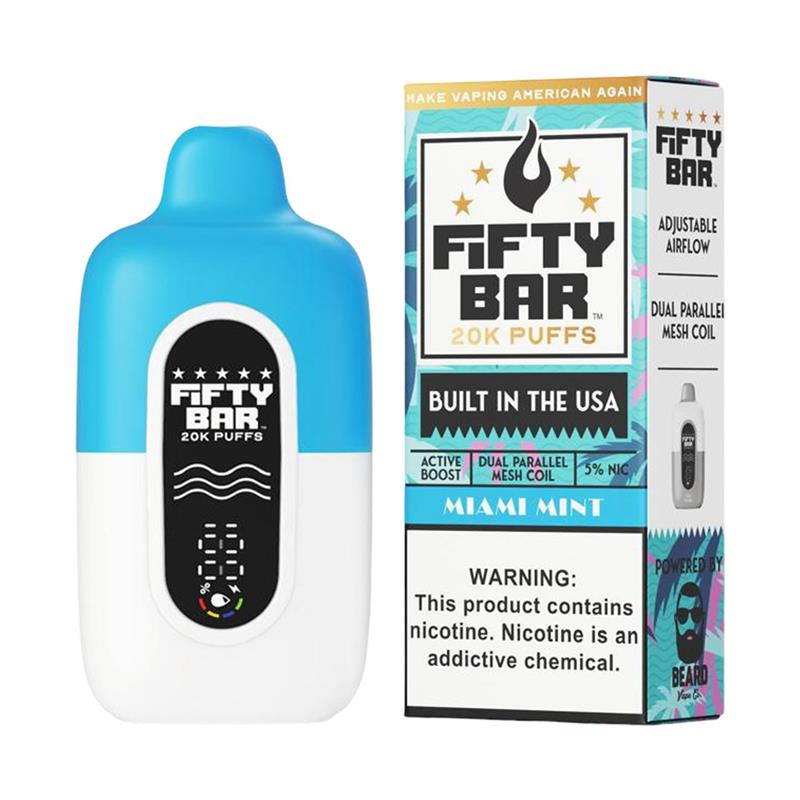 Fifty Bar 20K Disposable 16mL (5/pack) [TX Compliant]