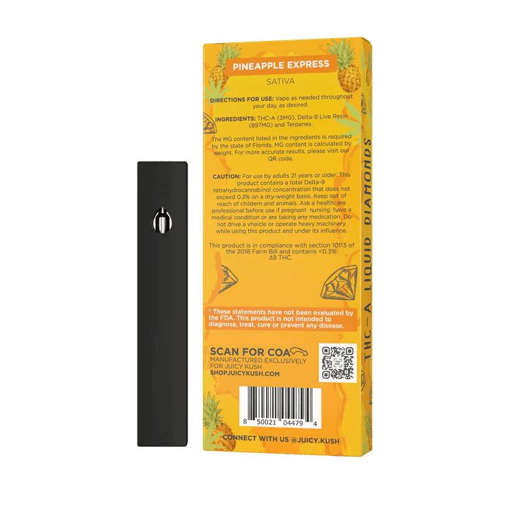 Juicy Kush THC-A Disposable 1g (5/pack)