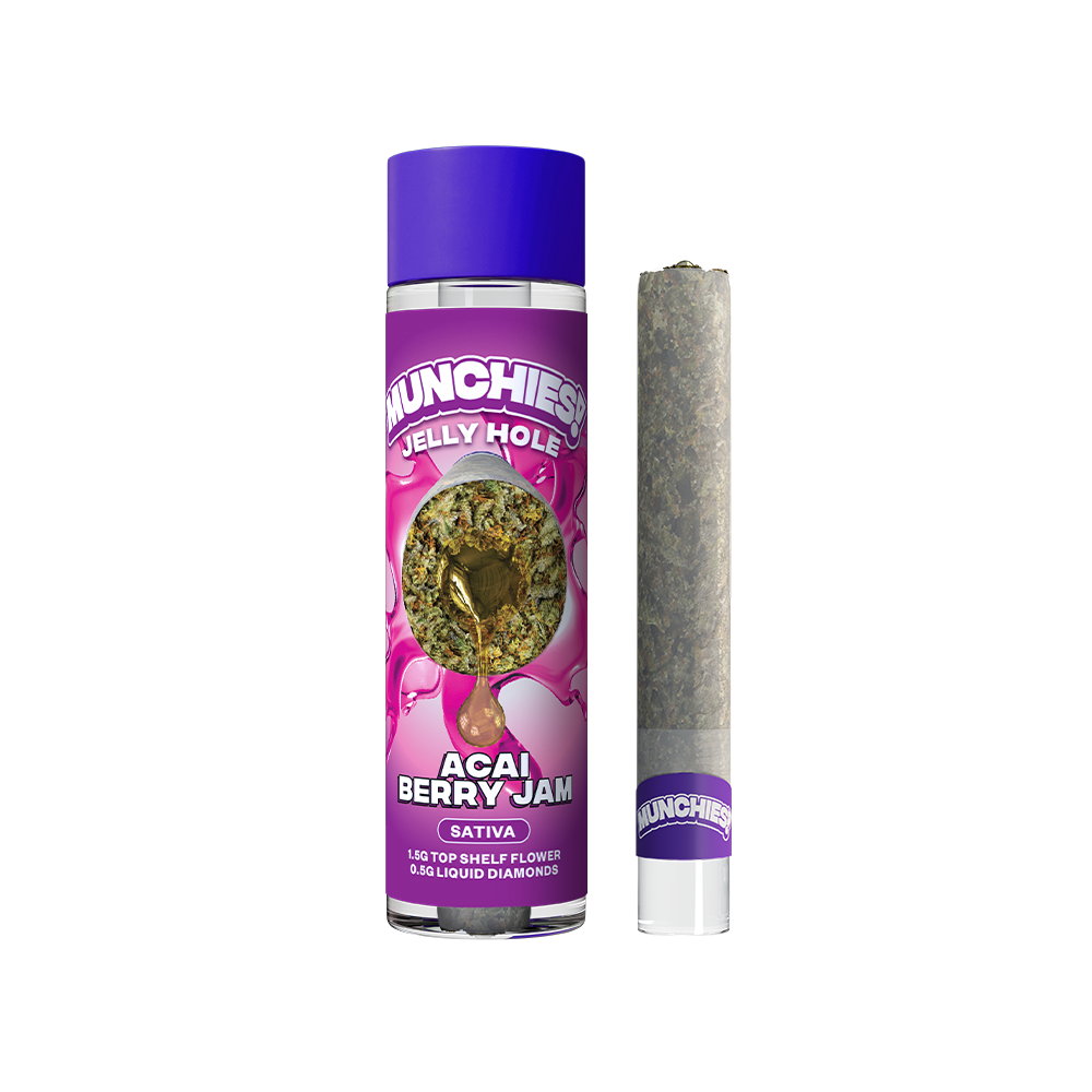 Munchies Jelly Holes Preroll THCA 2g (10/pack) [DROPSHIP]