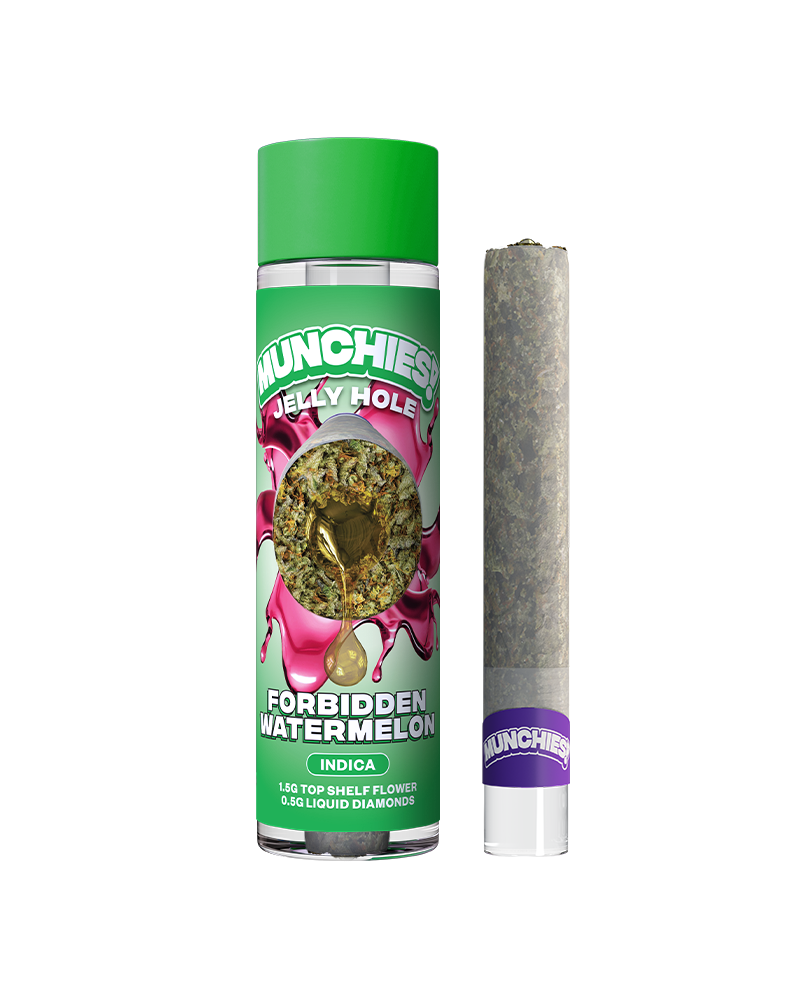 Munchies Jelly Holes Preroll THCA 2g (10/pack) [DROPSHIP]