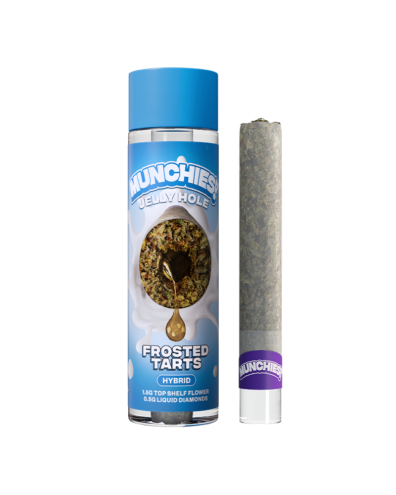 Munchies Jelly Holes Preroll THCA 2g (10/pack) [DROPSHIP]
