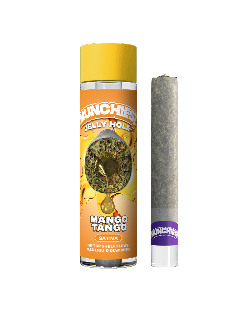 Munchies Jelly Holes Preroll THCA 2g (10/pack) [DROPSHIP]