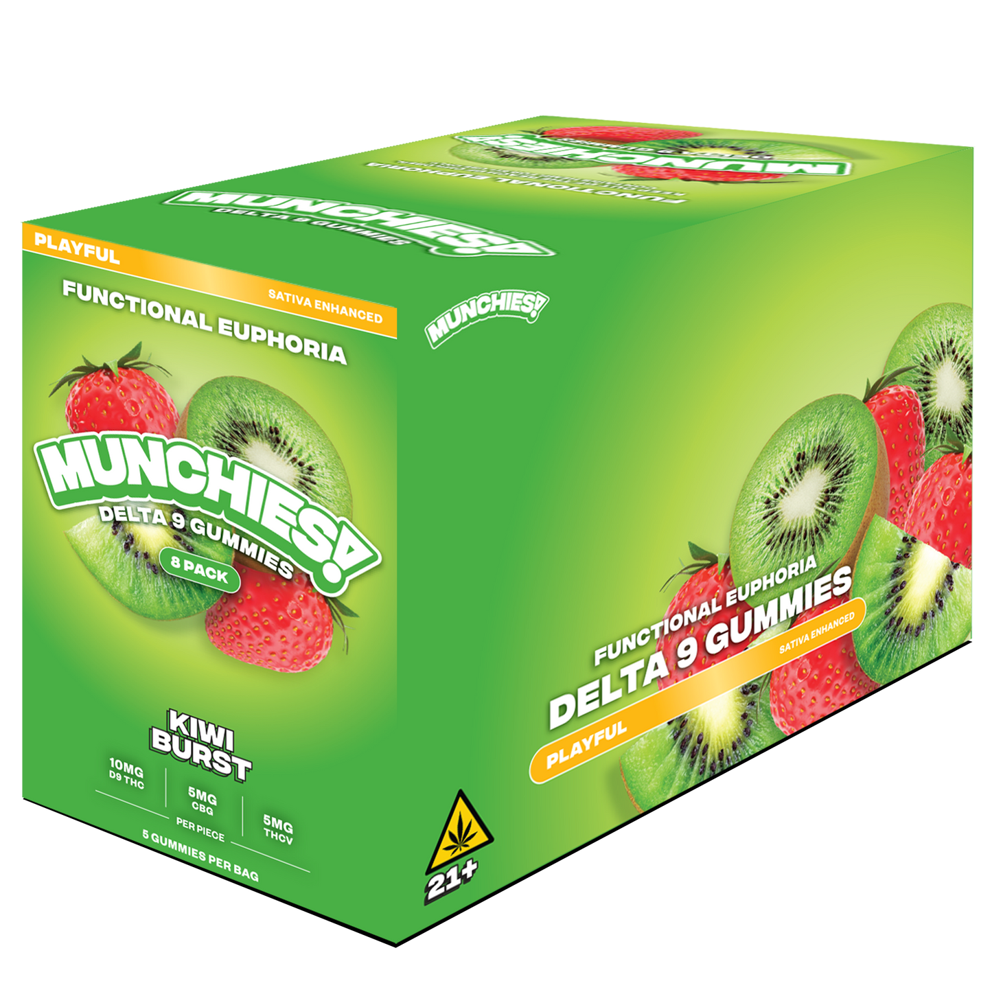 Munchies Gummy Euphoria D9 5ct (8/pack) [DROPSHIP]