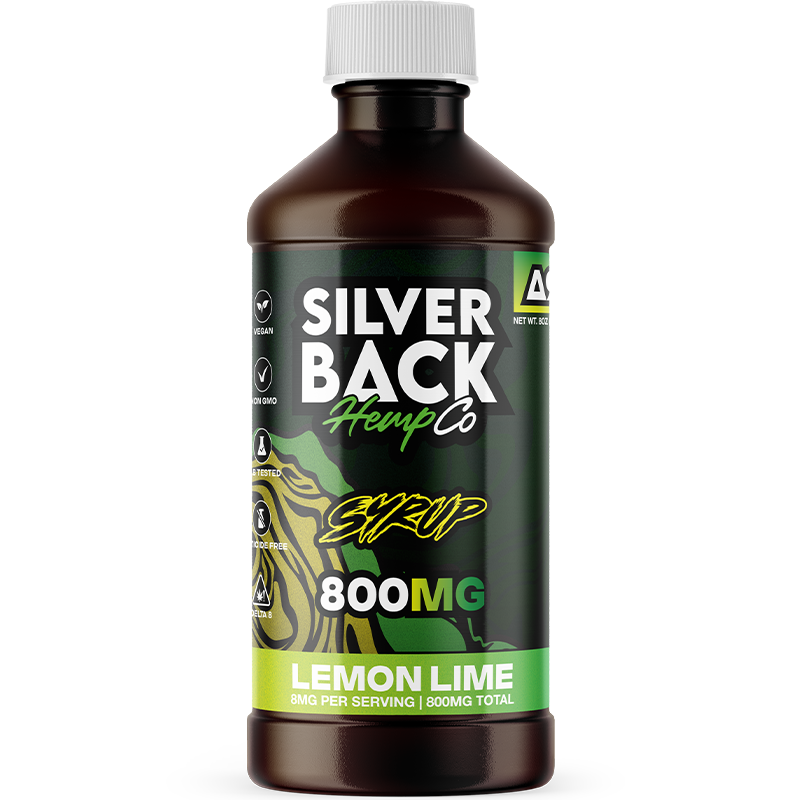 Silverback Hemp Co D9 Syrup 800mg (SINGLE) [DROPSHIP]