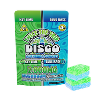 Disco By Chapo Extrax Twice The Trip Magic Mushroom Gummies 2000mg 2ct (20/Pack) [DROPSHIP]