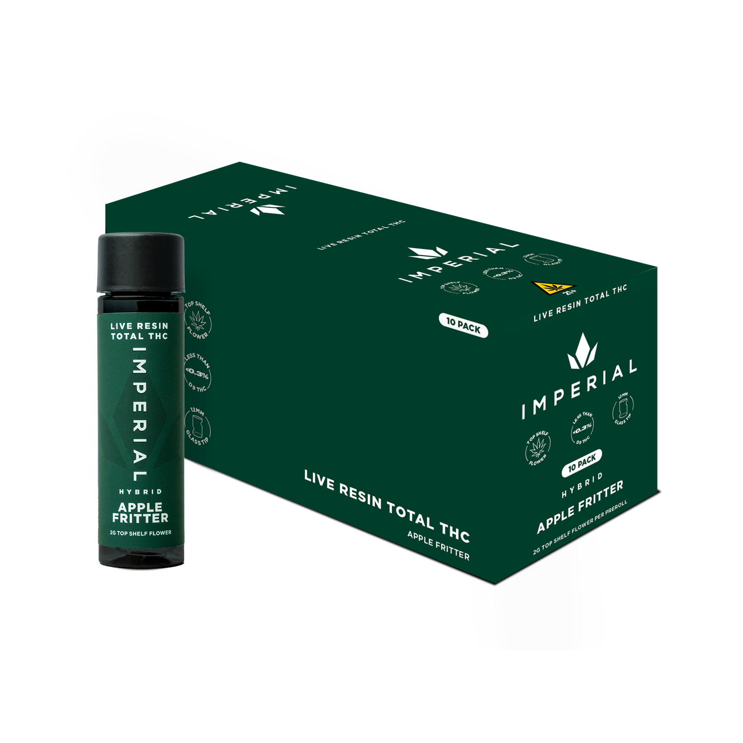 Imperial Total THC Loaded Preroll (10/pack) [DROPSHIP]