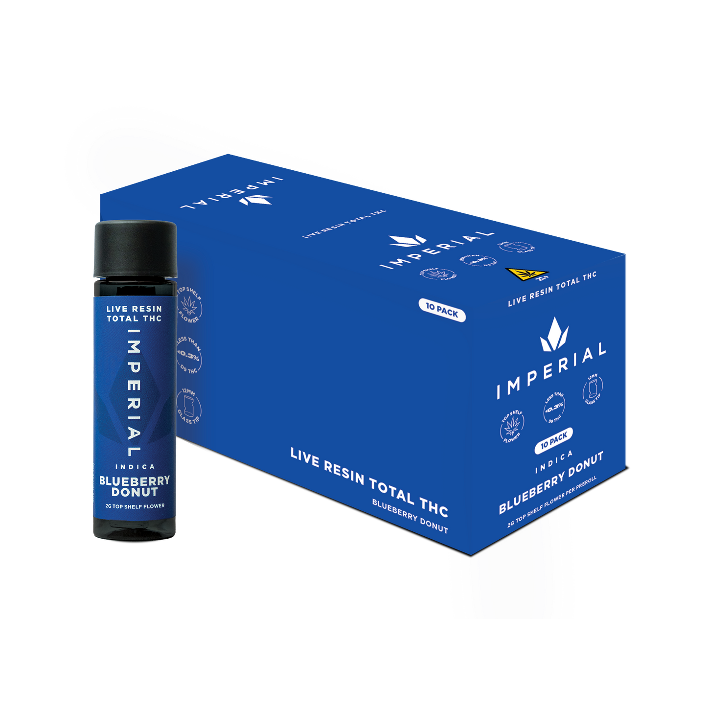 Imperial Total THC Loaded Preroll (10/pack) [DROPSHIP]