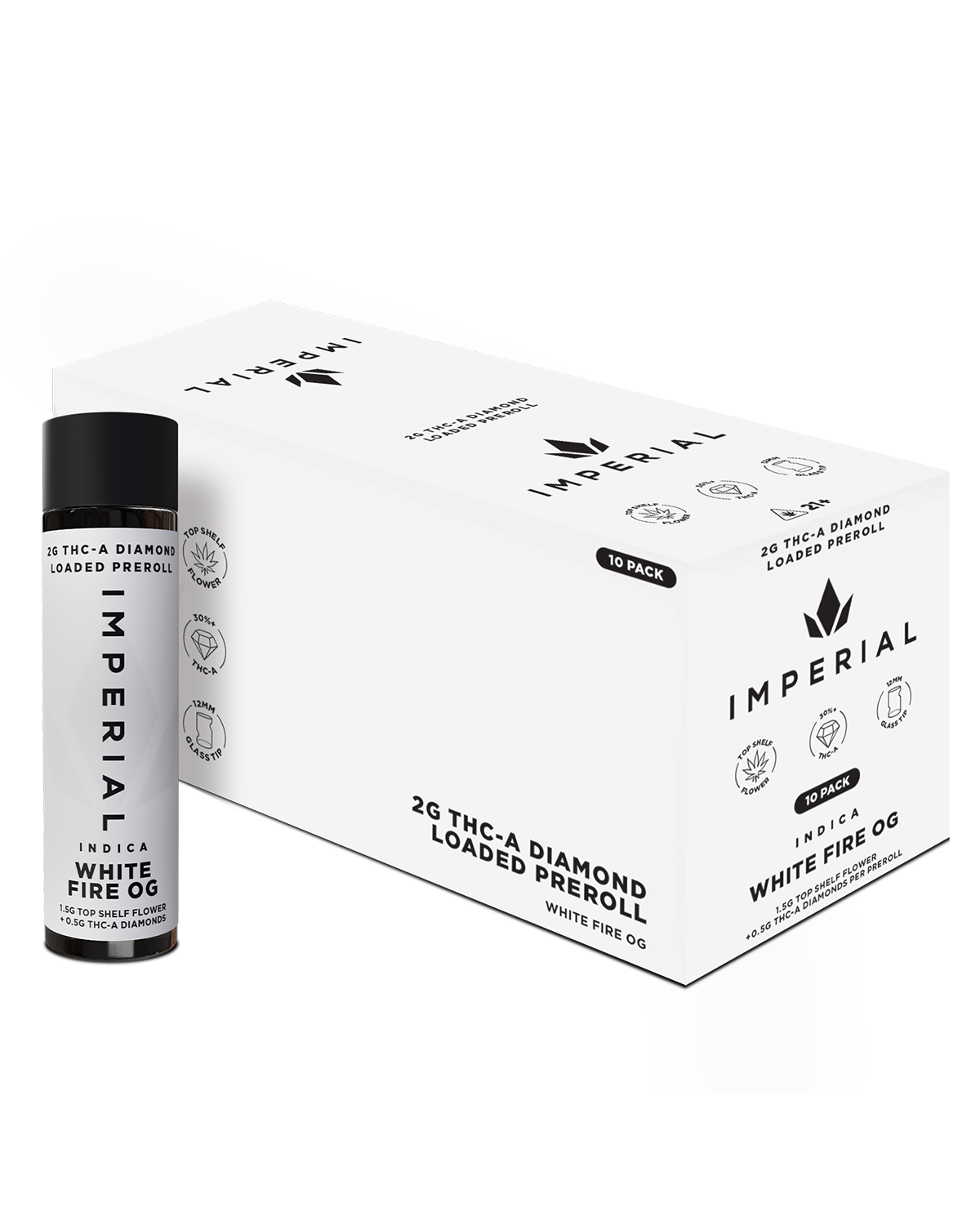 Imperial Loaded Prerolls THCA 2g (10/pack) [DROPSHIP]