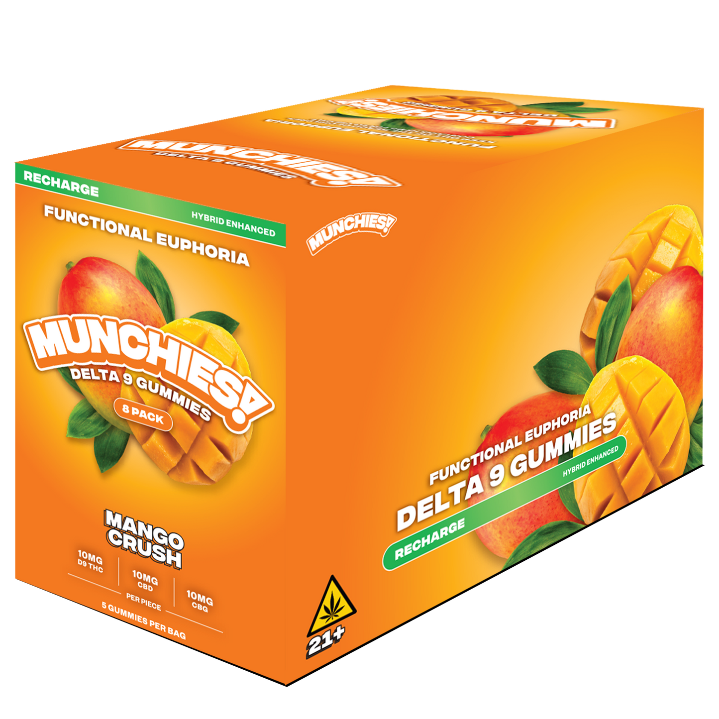 Munchies Gummy Euphoria D9 5ct (8/pack) [DROPSHIP]