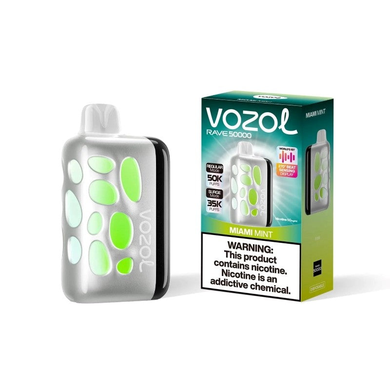 Vozol Rave 50K Disposable 18mL 50mg (5/pack)