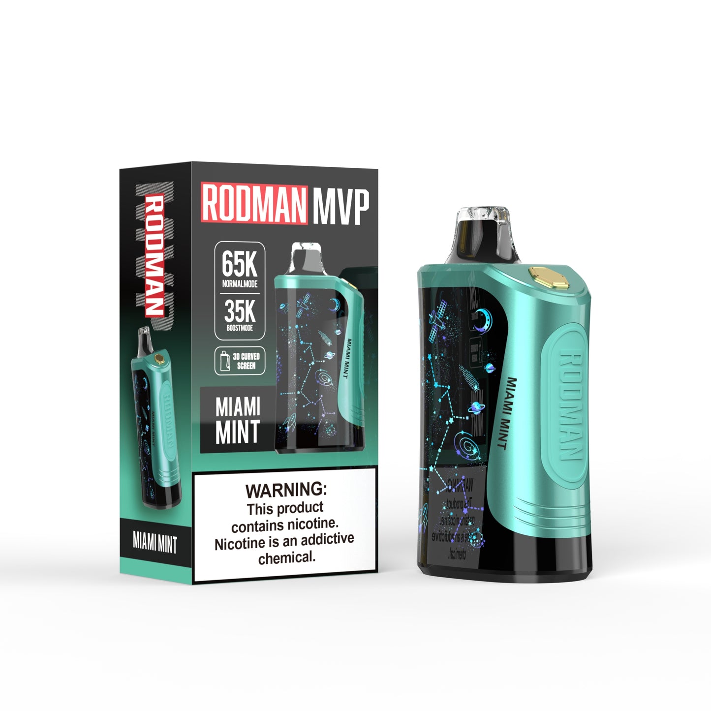Rodman MVP 65K Disposable 28mL 50mg (5/pack)