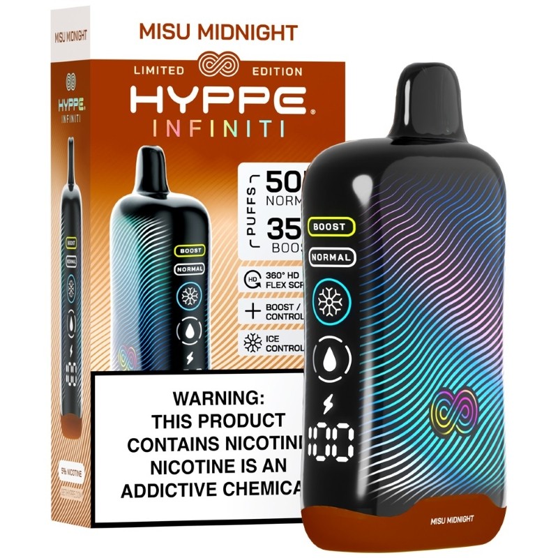 Hyppe Infinity 50K Disposable 12mL 50mg (5/pack)