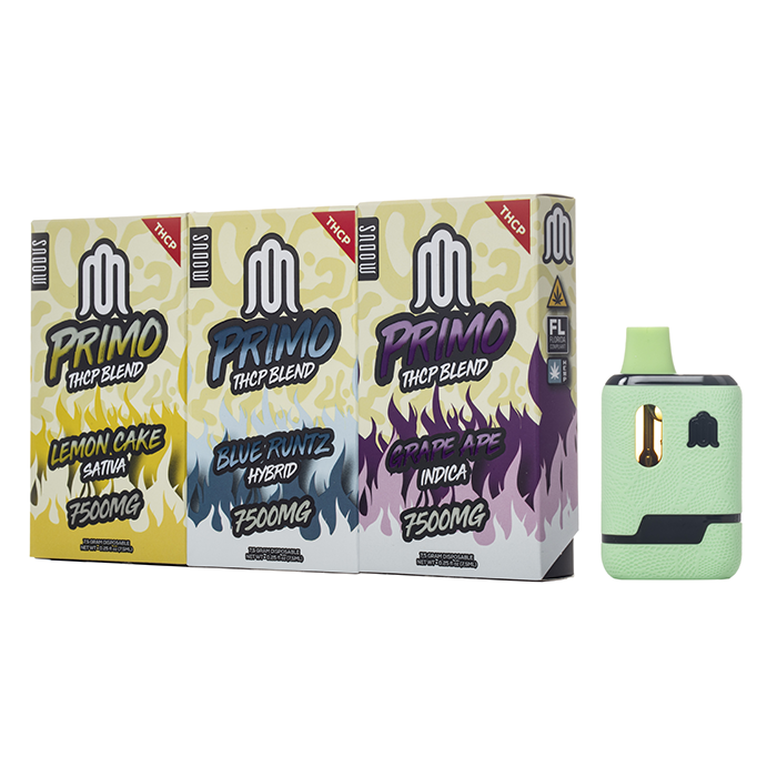 Modus Primo THC-P Disposable 7.5g (SINGLE) [DROPSHIP]