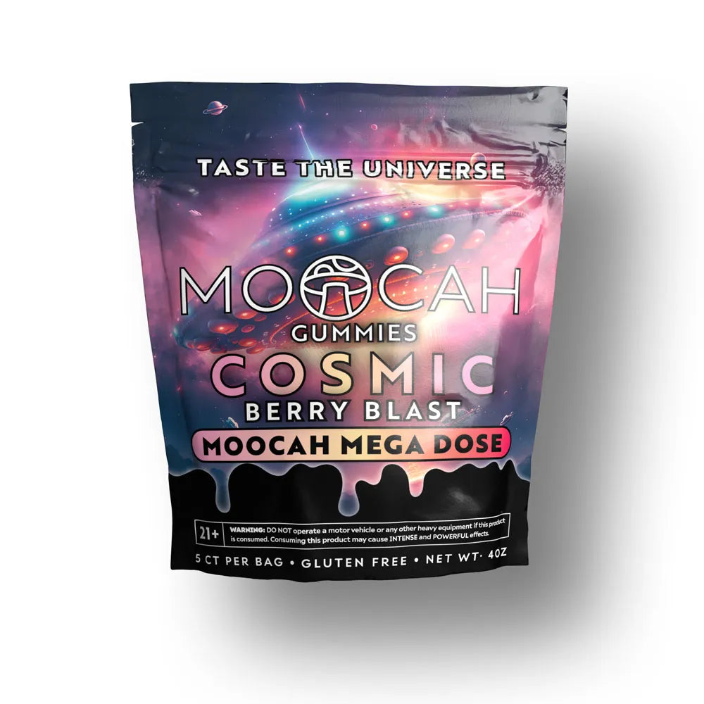 Moocah Mushroom Gummies 5ct 11000mg (12/Pack) [DROPSHIP]