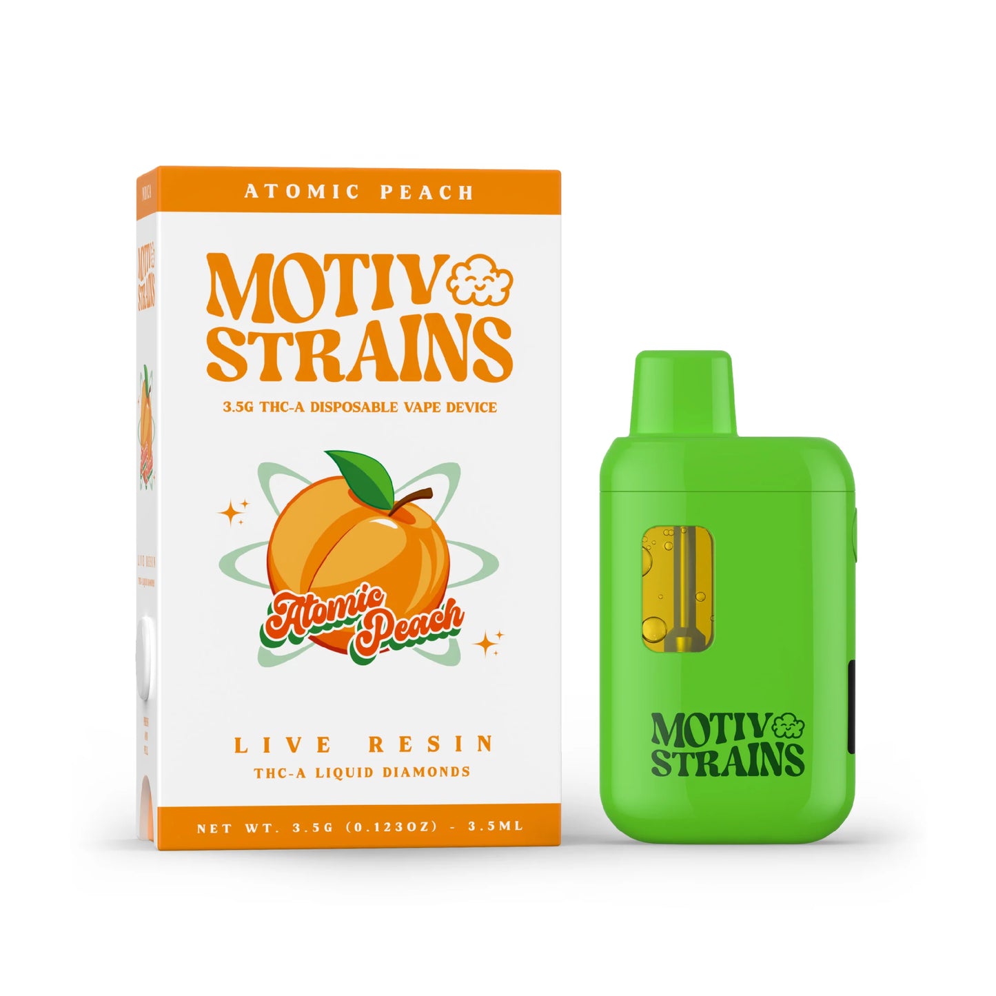 Motiv Strains THC-A Disposable 3.5g (5/Pack) [DROPSHIP]