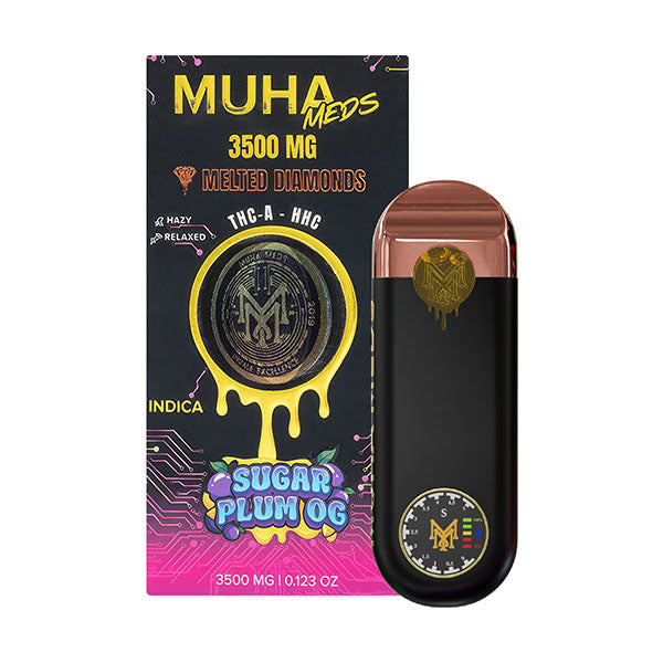 Muha Meds Melted Diamonds Disposable 3.5g (SINGLE)