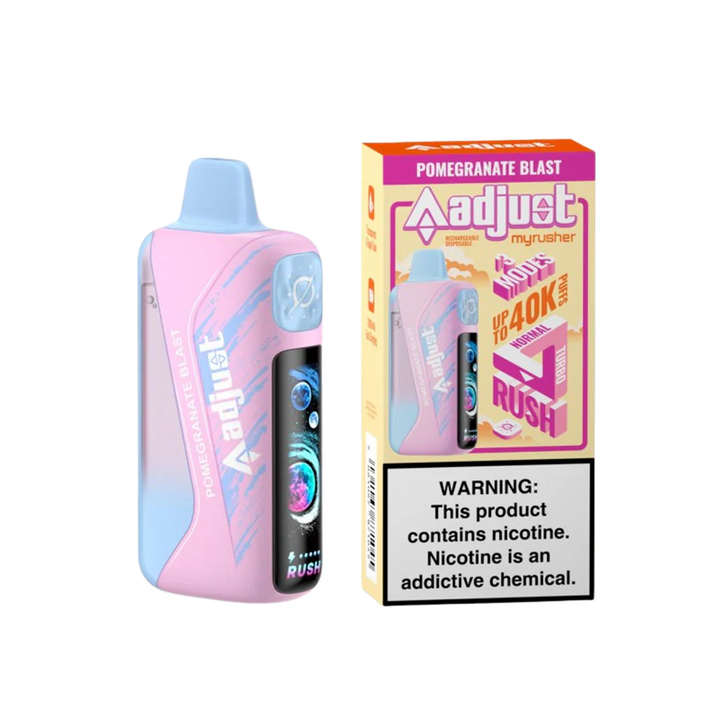 Adjust MyRusher 40K Disposable 17mL 50mg (5/pack) - Clearance