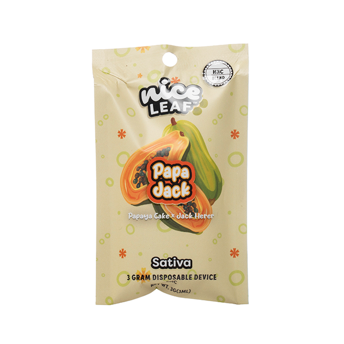 Nice Leaf HHC Disposable 3g (SINGLE) [DROPSHIP]
