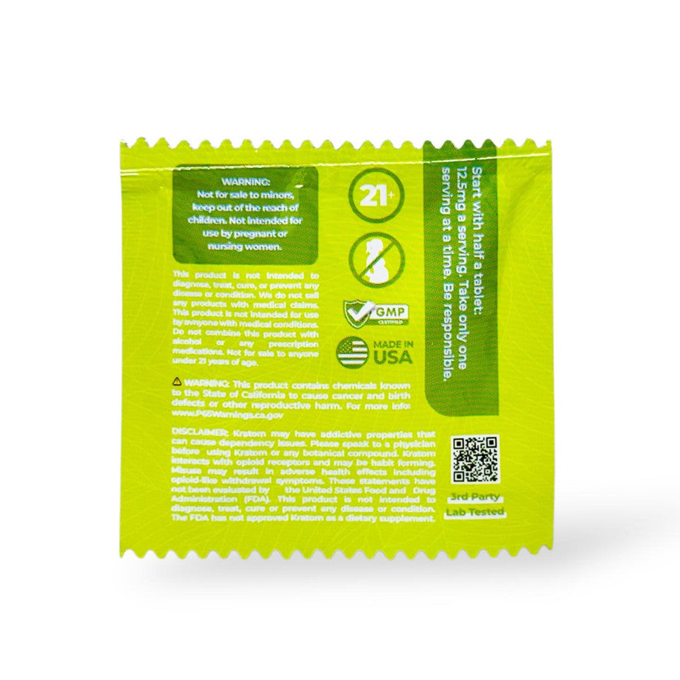 Numbz 7Hydroxy Tablet 25mg 2ct SAMPLE (10/pack)