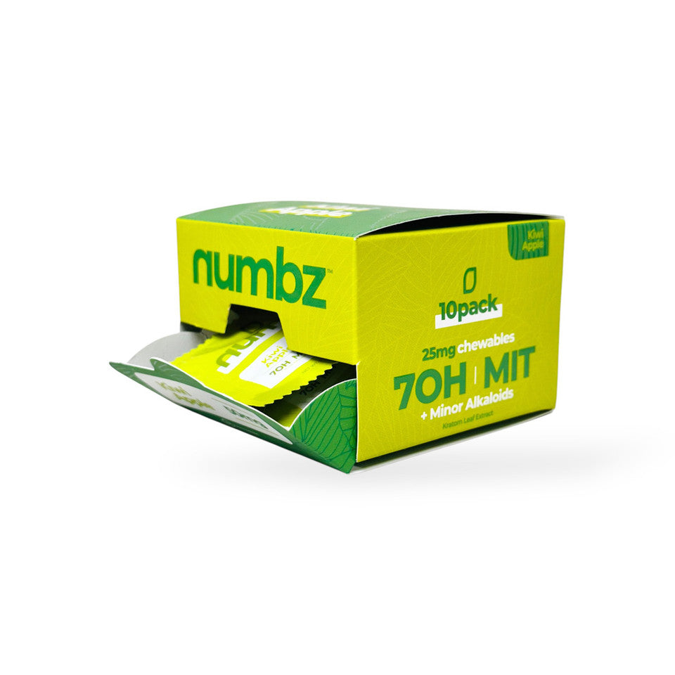 Numbz 7Hydroxy Tablet 25mg 2ct SAMPLE (10/pack)