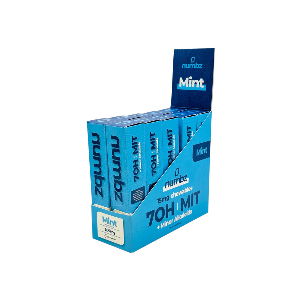 Numbz 7Hydroxy Tablet Tube 15mg 20ct (SINGLE)