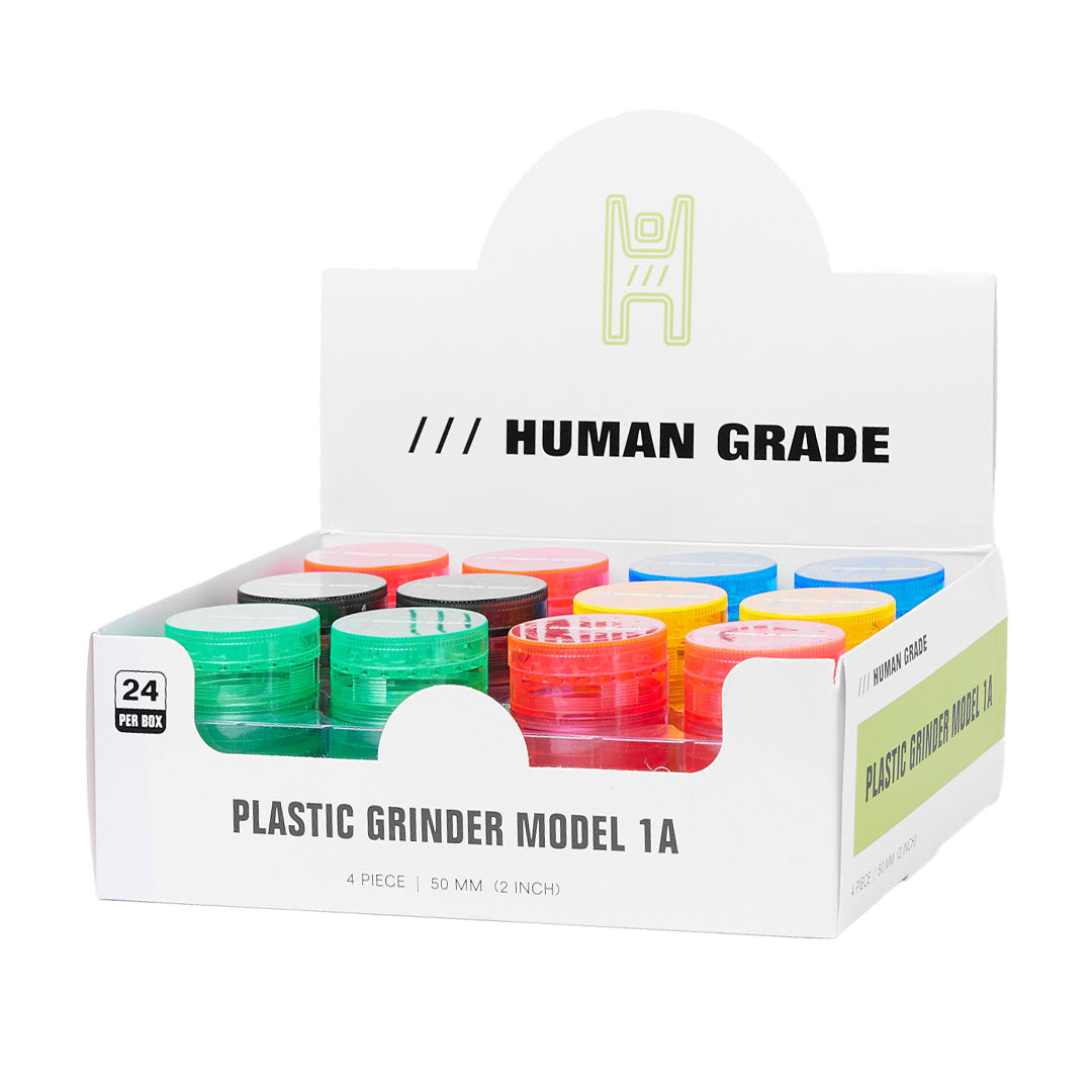 Human Grade Plastic Grinder Display 2" (24/pack)