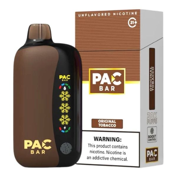 Pac Bar 30K Disposable 20mL 50mg (5/pack)