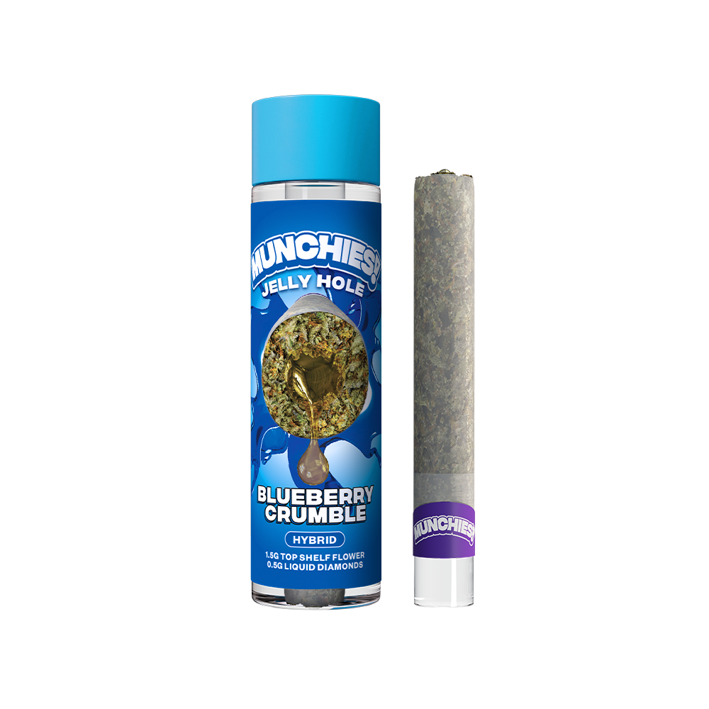 Munchies Jelly Holes Preroll THCA 2g (10/pack) [DROPSHIP]