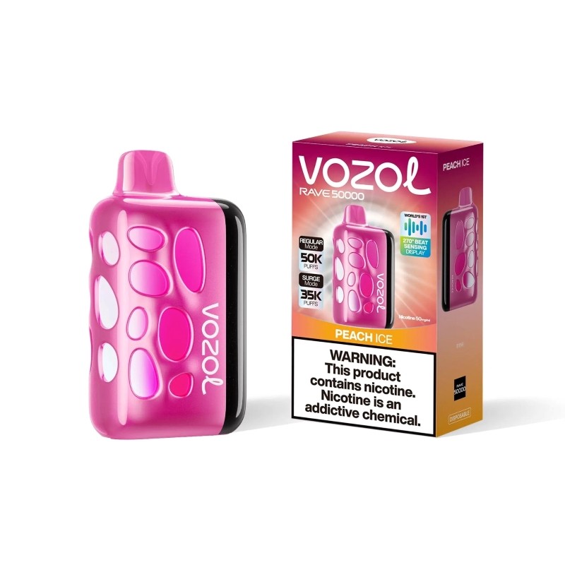 Vozol Rave 50K Disposable 18mL 50mg (5/pack)