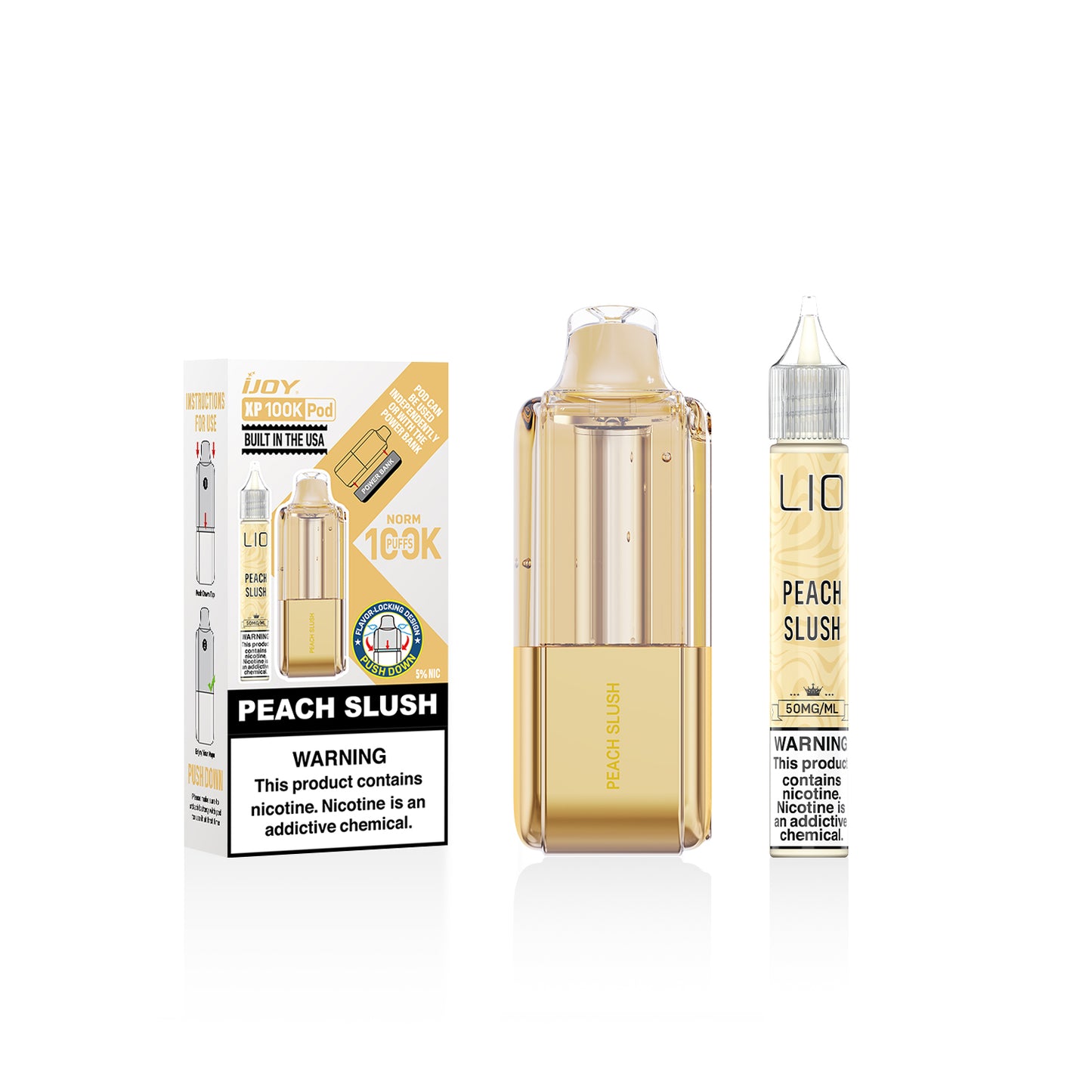 iJoy XP100K Disposable Pod 18mL + 15mL Bottle (5/pack) [TX Compliant]