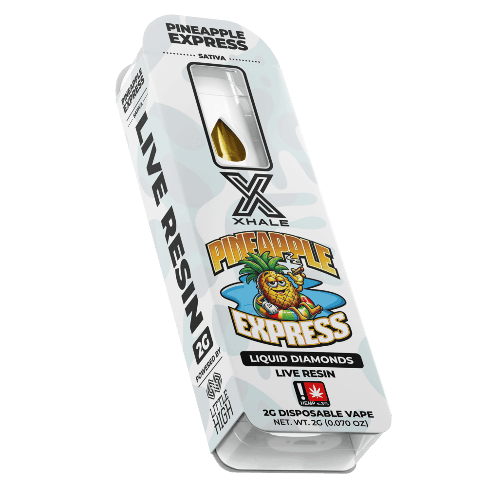 Xhale THC-A Live Resin Disposable 2g (5/Pack) [DROPSHIP]