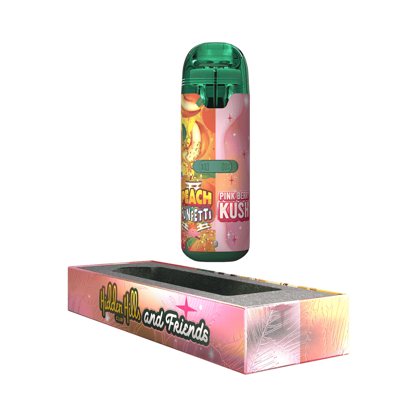 Hidden Hills Club and Friends BFF Blend Dual Disposable 2g (5/pack)