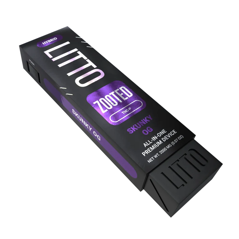 LITTO THC-P ZOOTED Disposable 2g (SINGLE) [DROPSHIP]