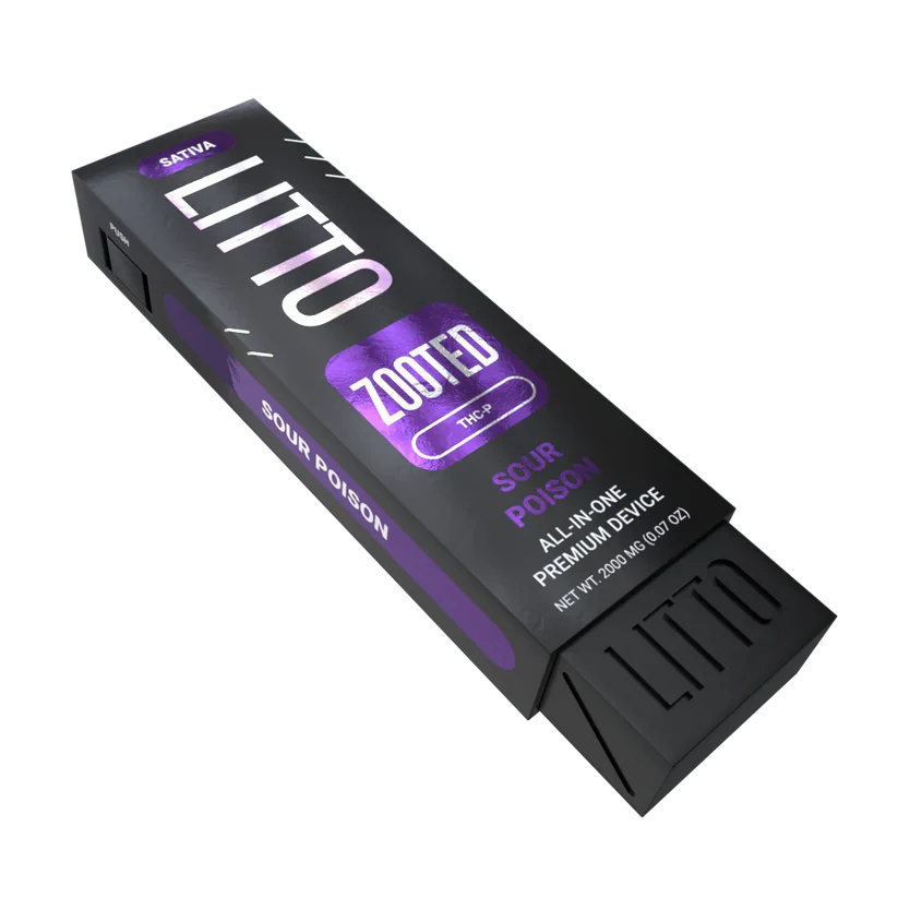 LITTO THC-P ZOOTED Disposable 2g (SINGLE) [DROPSHIP]