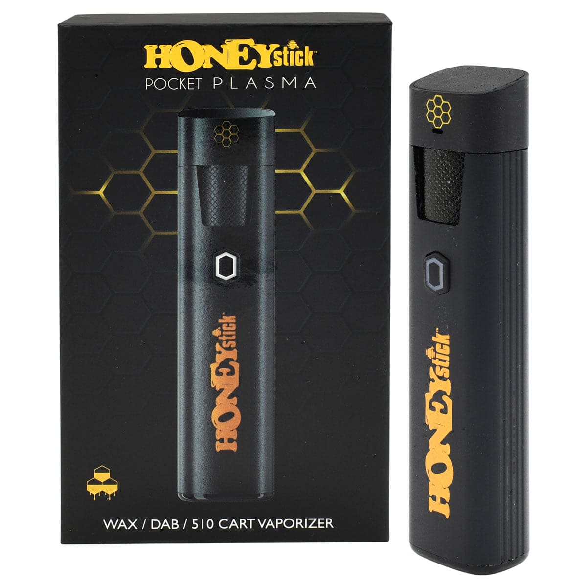 Honeystick Pocket Plasma Wax Pen & 510 Cartridge Battery (6/pack) [DROPSHIP]